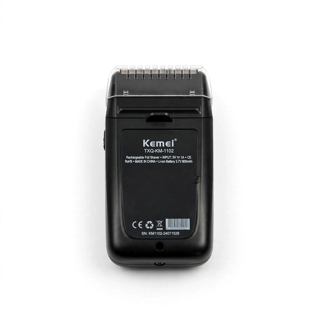 Behmont - IMP - Kemei - Shaver inalambrico - Con trimmer - Uso humedo/seco - Cepillo de limpieza (3)