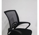 Behmont - IMP - Peluqueria - Silla de peluqueria fija Malmo - Tela mesh - Negro (2)
