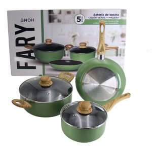 Brinox - Bateria de Cocina 7 Piezas Negro (5)