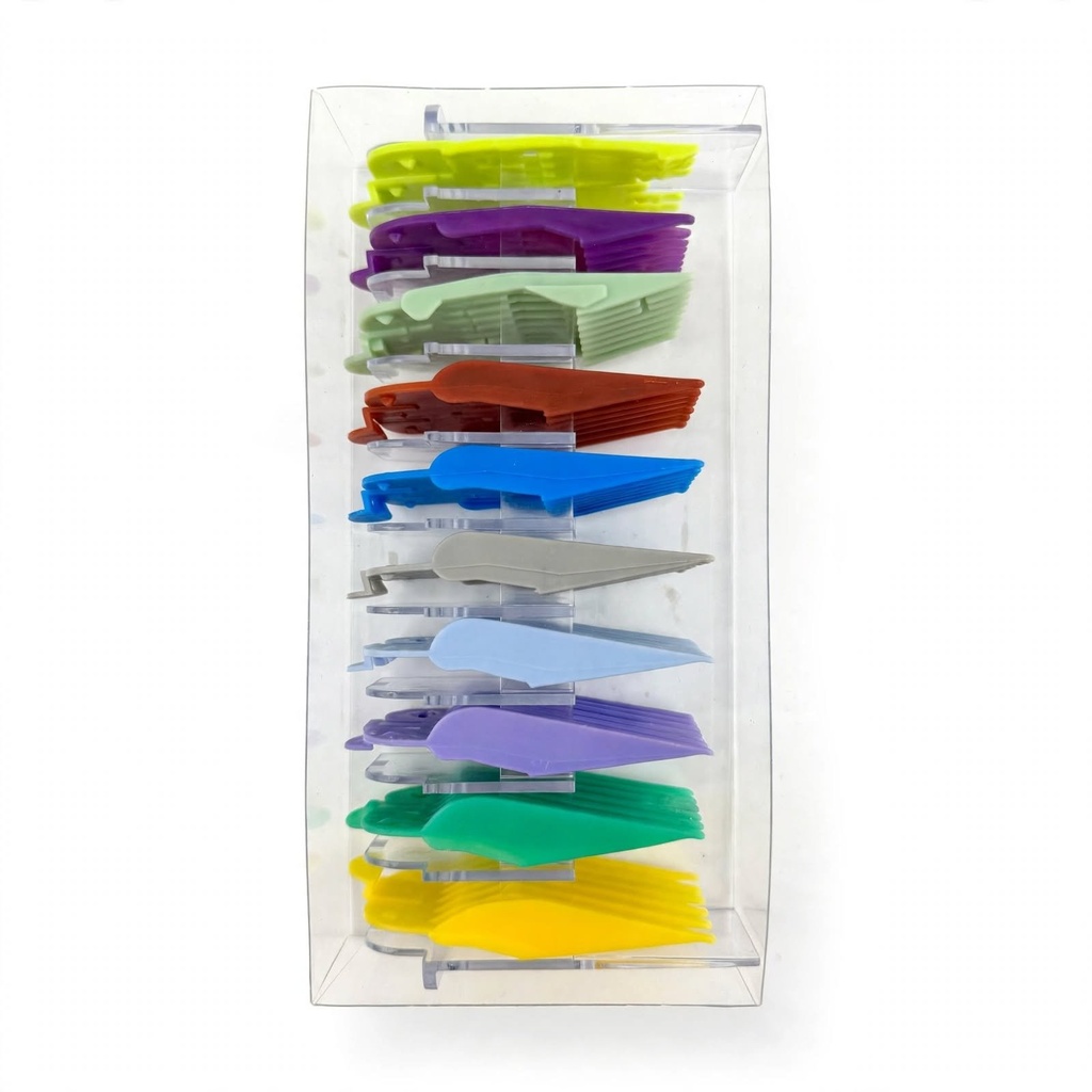[25-YXH123] Behmont - IMP - Accesorios - Peines guia para maquina de corte - 1.5, 3, 4.5, 6, 10, 13, 16, 19, 22 y 25 mm