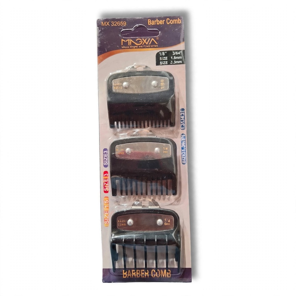 [25-YXH125] Behmont - IMP - Accesorios - Peines guia para maquina de corte - Magneticos - 1.5, 3 y 4.5 mm