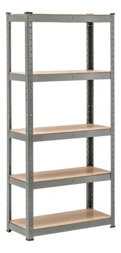 [NB-209] Behmont - IMP - Almacenamiento - Estante modulo 180 x 90 x 40 - 5 estantes - 100 kg por estante - Galvanizado
