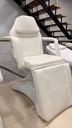 Behmont - IMP - Estetica - Camilla articulada hidraulica 182 x 62 x 55-75 - Soporta 150 kg - Blanco