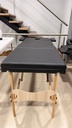 Behmont - IMP - Estetica - Camilla portatil plegable 180 x 60 x 50-78 - Negro
