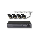 Behmont - IMP - Hogar - Kit de Camaras x4 - Sin memoria - C/DVR, cable 15 m - Resolucion 5 MP con voz y nocturno a color