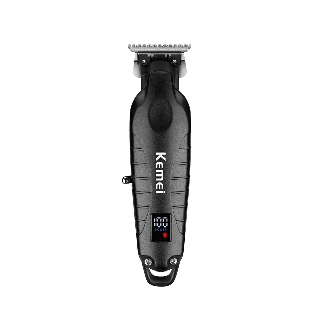 [LFJ-KM-2293] Behmont - IMP - Kemei - Clipper inalambrico - 3 posiciones - 1 a 3 mm - Lubricante, cepillo de limpieza