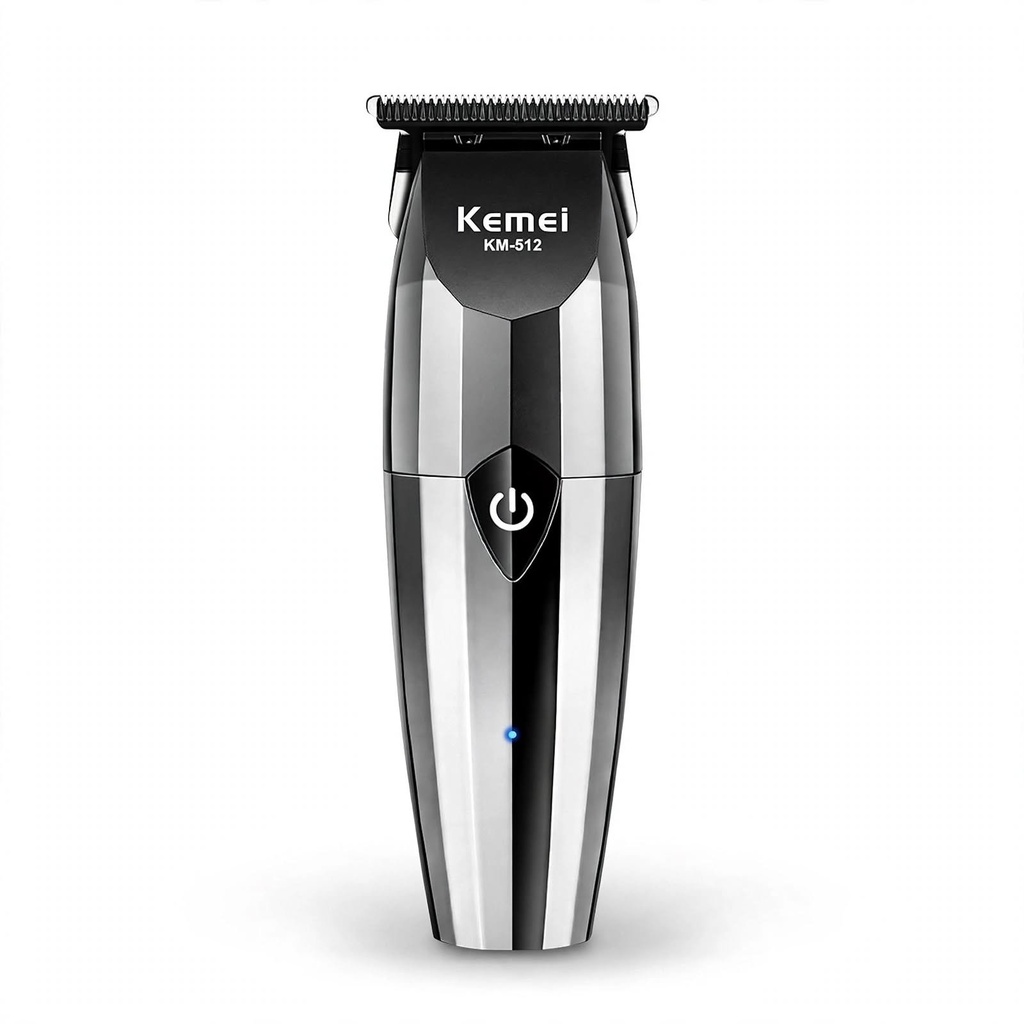 [LFJ-KM-512] Behmont - IMP - Kemei - Clipper inalambrico - 3 posiciones - 1.5 a 5 mm - Lubricante, cepillo de limpieza, peine