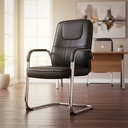 Behmont - IMP - Oficina - Sillon de oficina fijo Neukolln - Cuero - Negro