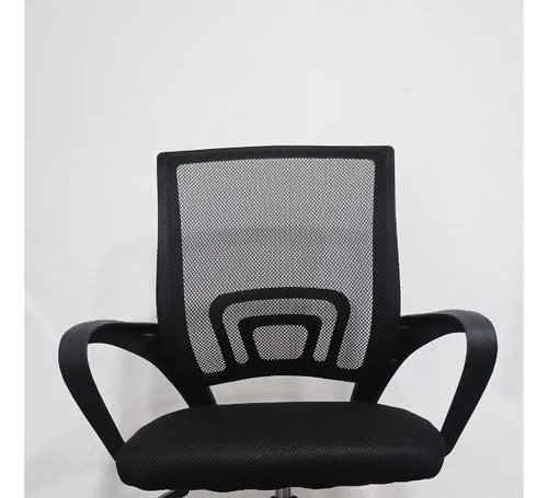 Behmont - IMP - Peluqueria - Silla de peluqueria fija Malmo - Tela mesh - Negro