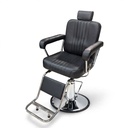 Behmont - IMP - Peluqueria - Sillon barbero hidraulico reclinable Omega - C/apoyacabeza y reposapies - Negro