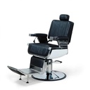 Behmont - IMP - Peluqueria - Sillon barbero hidraulico reclinable Quantum - C/reposapies - Negro