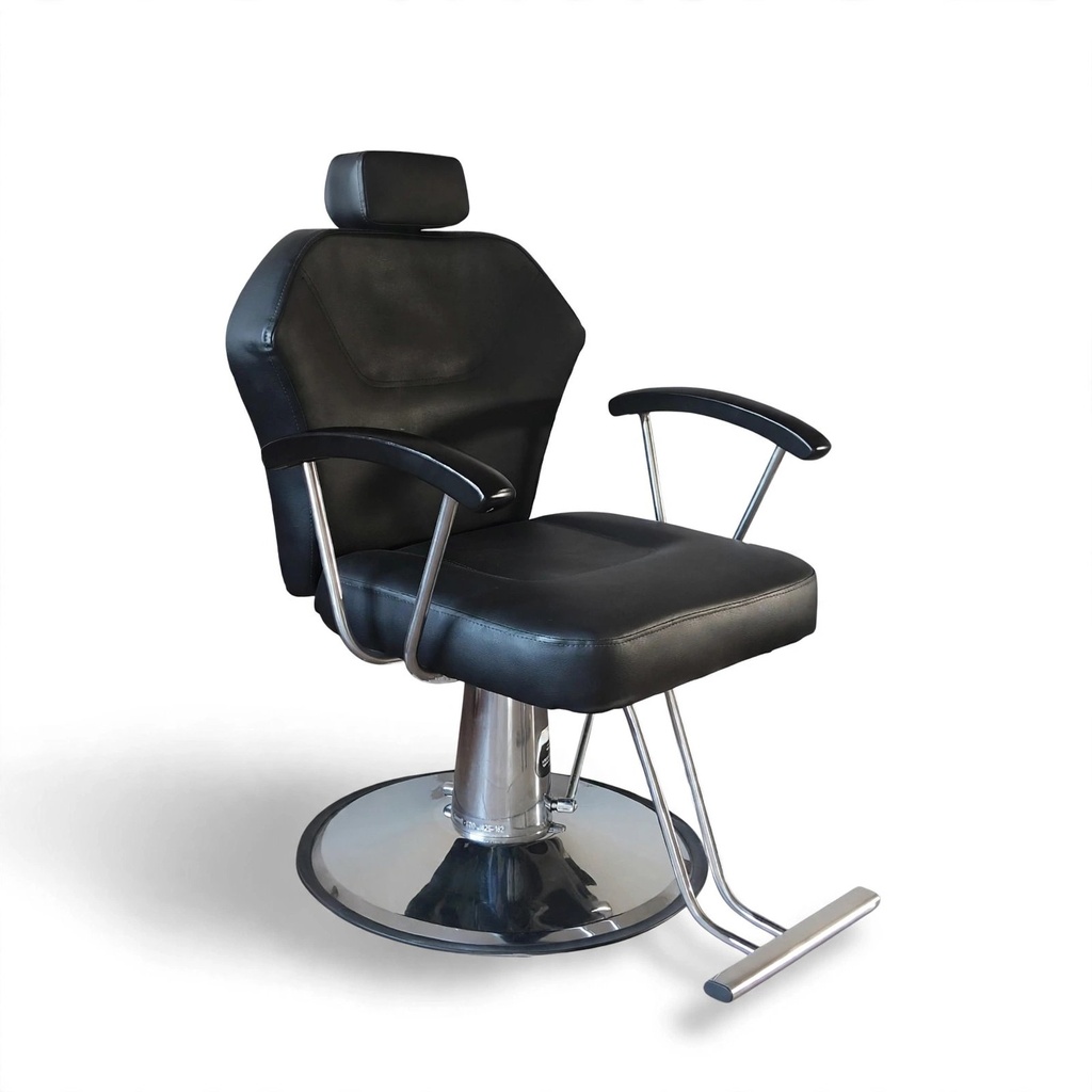 [JA25-182] Behmont - IMP - Peluqueria - Sillon barbero hidraulico Summit - C/reposapies - Negro
