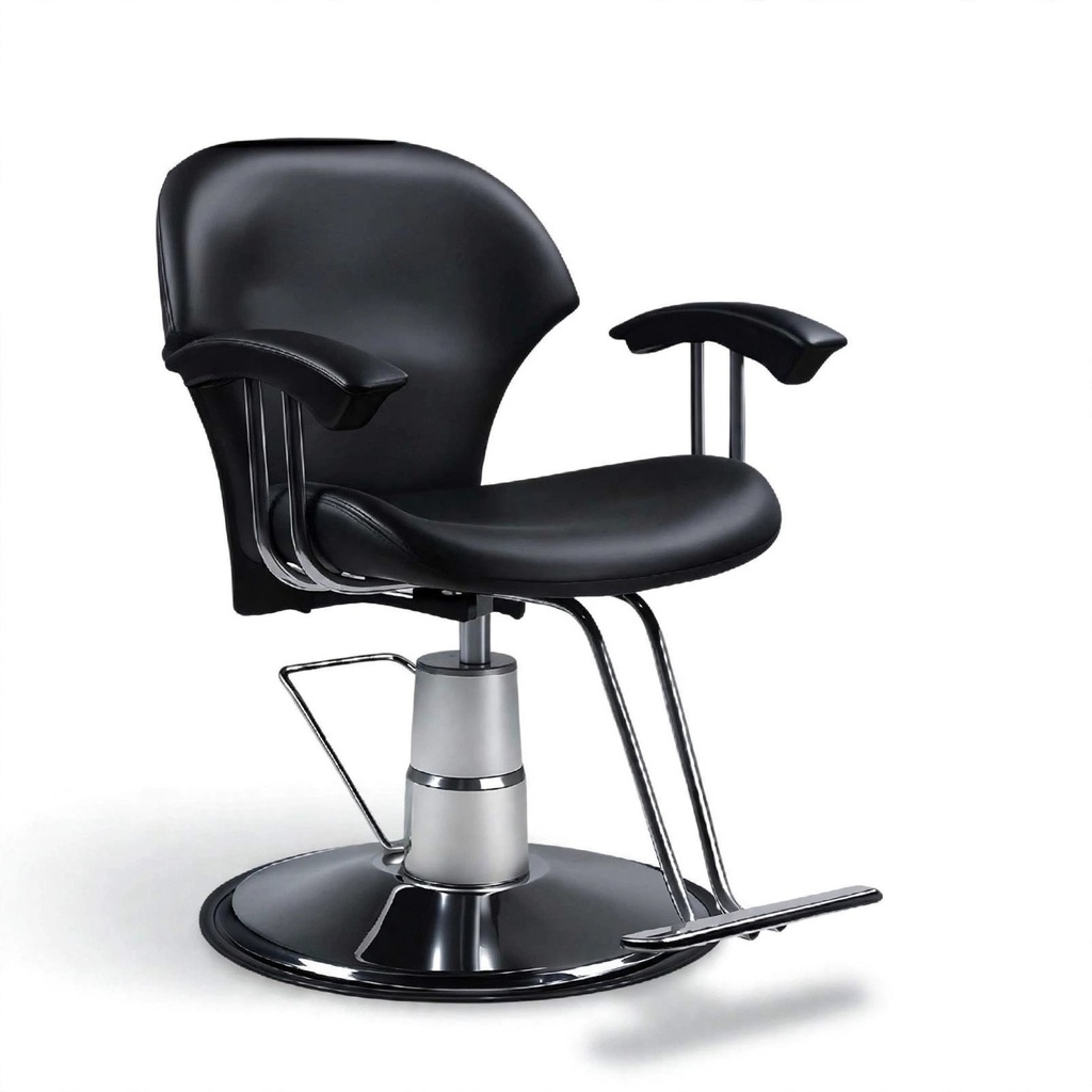 [BX-31205] Behmont - IMP - Peluqueria - Sillon peluquero hidraulico Exclusive - C/reposapies - Negro