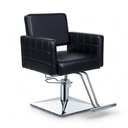 Behmont - IMP - Peluqueria - Sillon peluquero hidraulico Orbit - C/reposapies - Base cuadrada - Negro