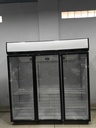 Behmont - IMP - Refrigeracion - Exhibidora vertical 1350 L - 3 puertas - Con cenefa - 4 estantes