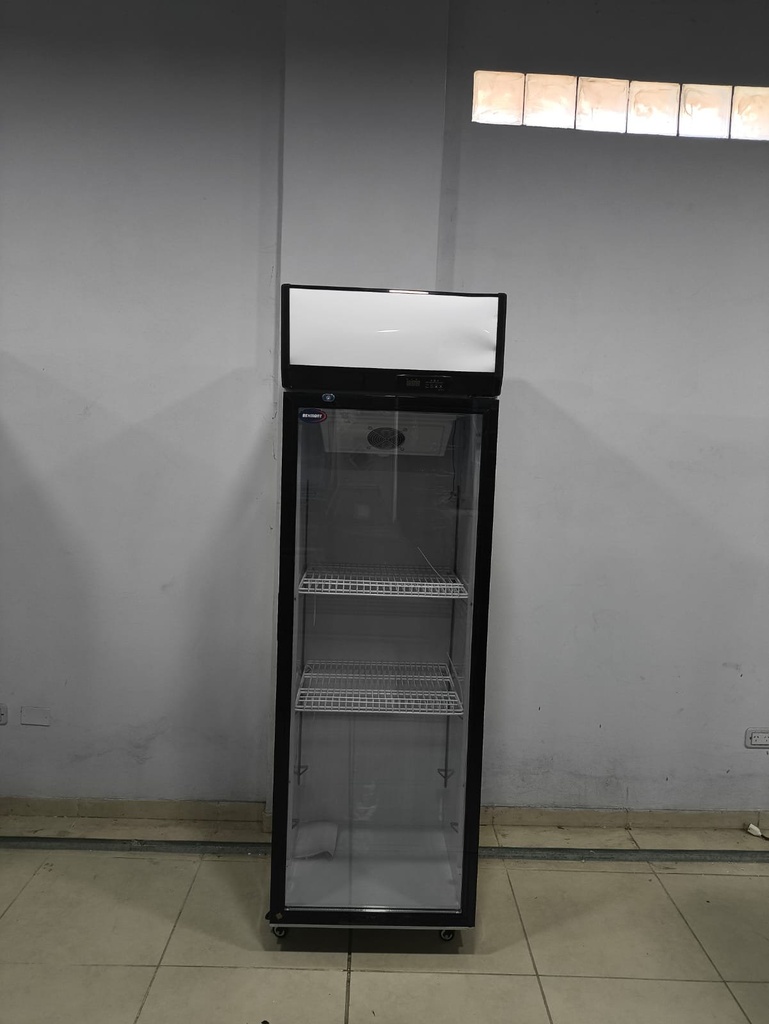 [FC-400-105] Behmont - IMP - Refrigeracion - Exhibidora vertical 420 L - Con cenefa - 4 estantes
