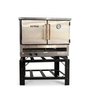 Sol Real - Horno pastelero 24 moldes - Revestido de tejuelas refractarias - 4 rejillas - Dispositivo humectador